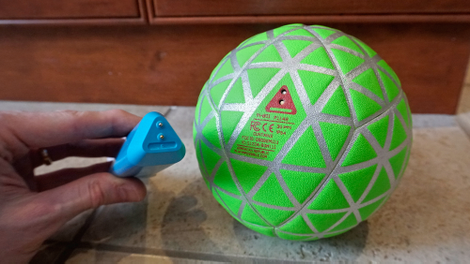 Yep, 2018 has brought us the first ball you need to charge.
